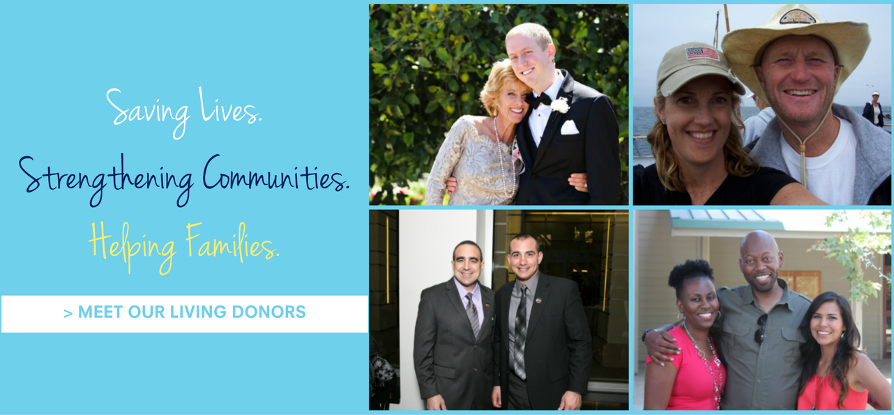 Meet living kidney donors and recipients and hear their stories about how living kidney donation changed their lives.